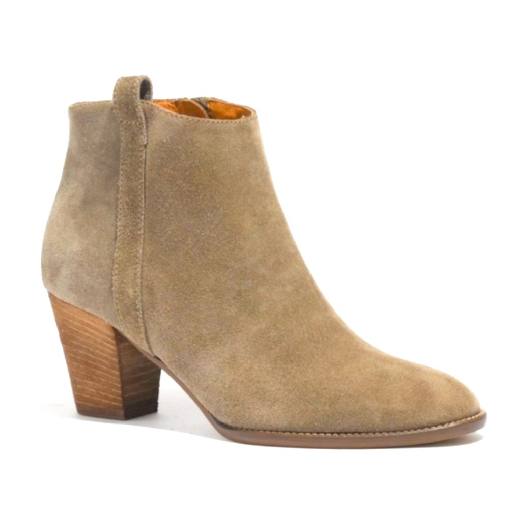 Madewell The Billie Boot Suede Ankle Boots